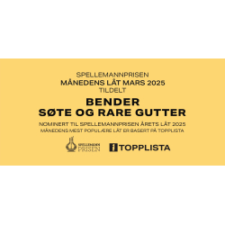 Mars 2025 - Spellemanprisen...