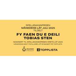 Juli 2025 - Spellemanprisen...